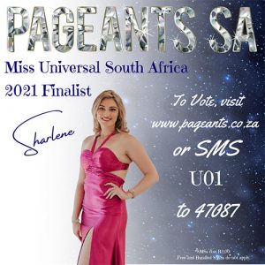 Miss Universal South Africa 2021 Finalist : Sharlene